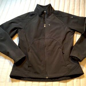Double Diamond black coat, size medium